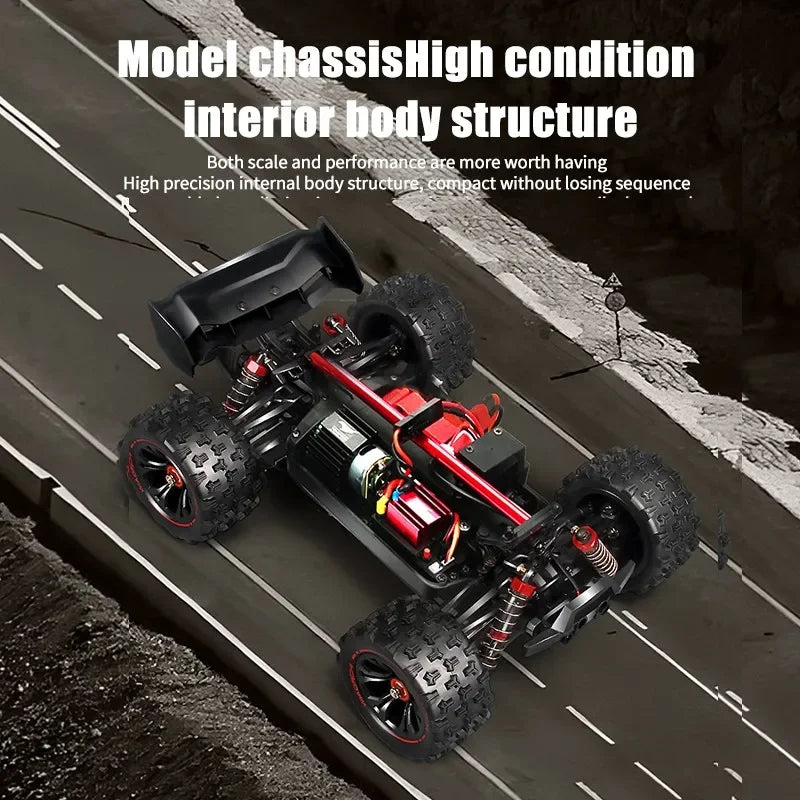 4WD RC Drift Car - High-Speed Stunt Vehicle with Lights
