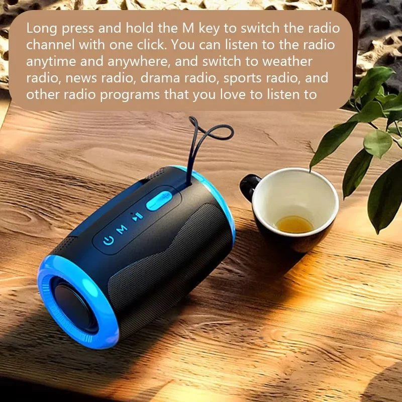 TSN-1 Portable Speaker - Bluetooth 5.3 and waterproof design