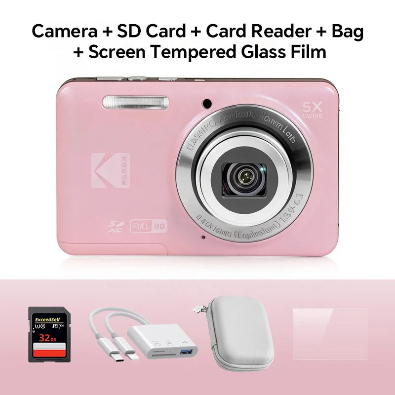 Kodak PIXPRO FZ55 Digital Camera - 16MP, 5X Zoom and 1080P Video