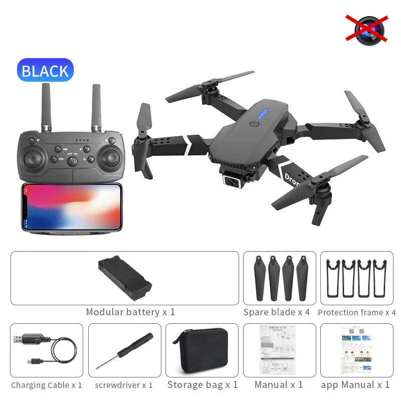 Drone E88 pro RC Drone - 4K camera and 5G WiFi FPV