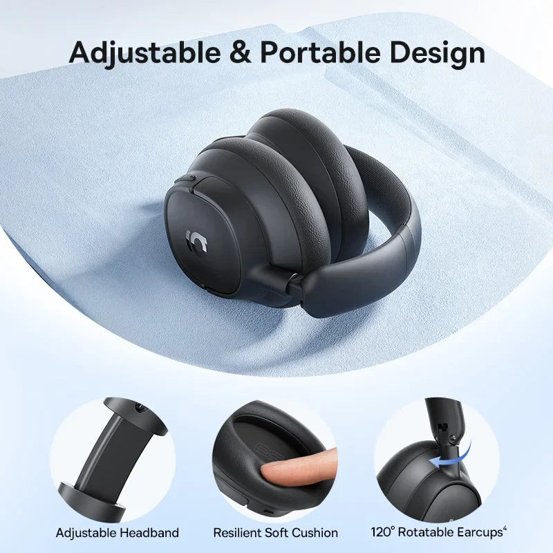 Baseus EH10 NC Headphones - Bluetooth Other, 6.0, Yes ANC and 80hours playtime