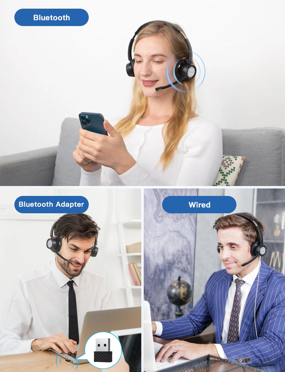 Bee BH58 Earbuds - Bluetooth 5.0 and 25 Hrs playtime