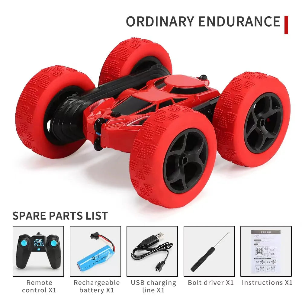 Double-Sided RC Stunt Car - 4WD Flipping Action Toy