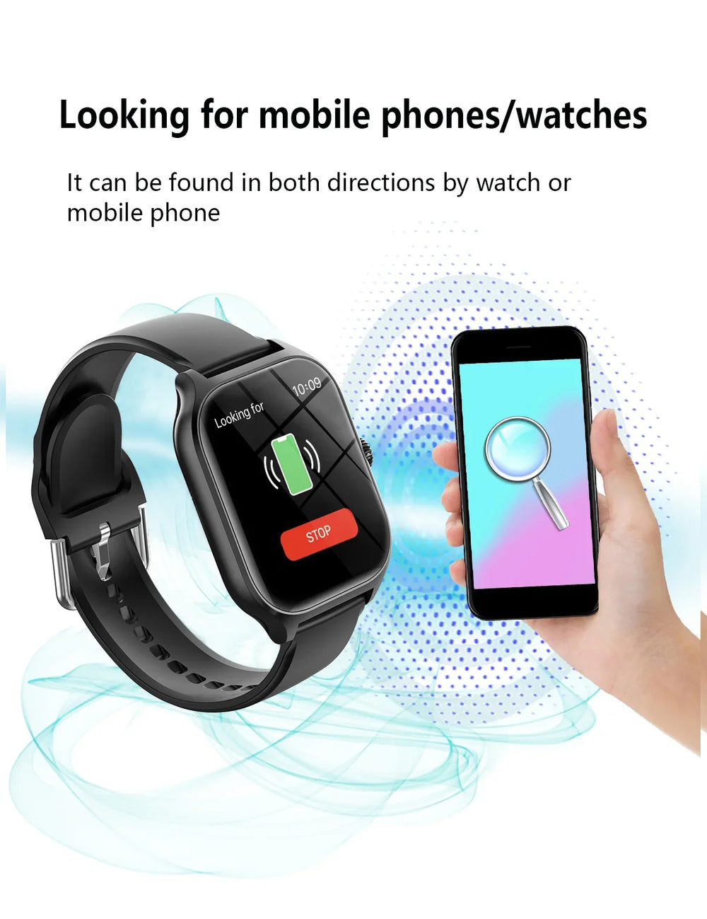 PHONEPACE C20 Smartwatch - 1.77" HD Display with Bluetooth Calling