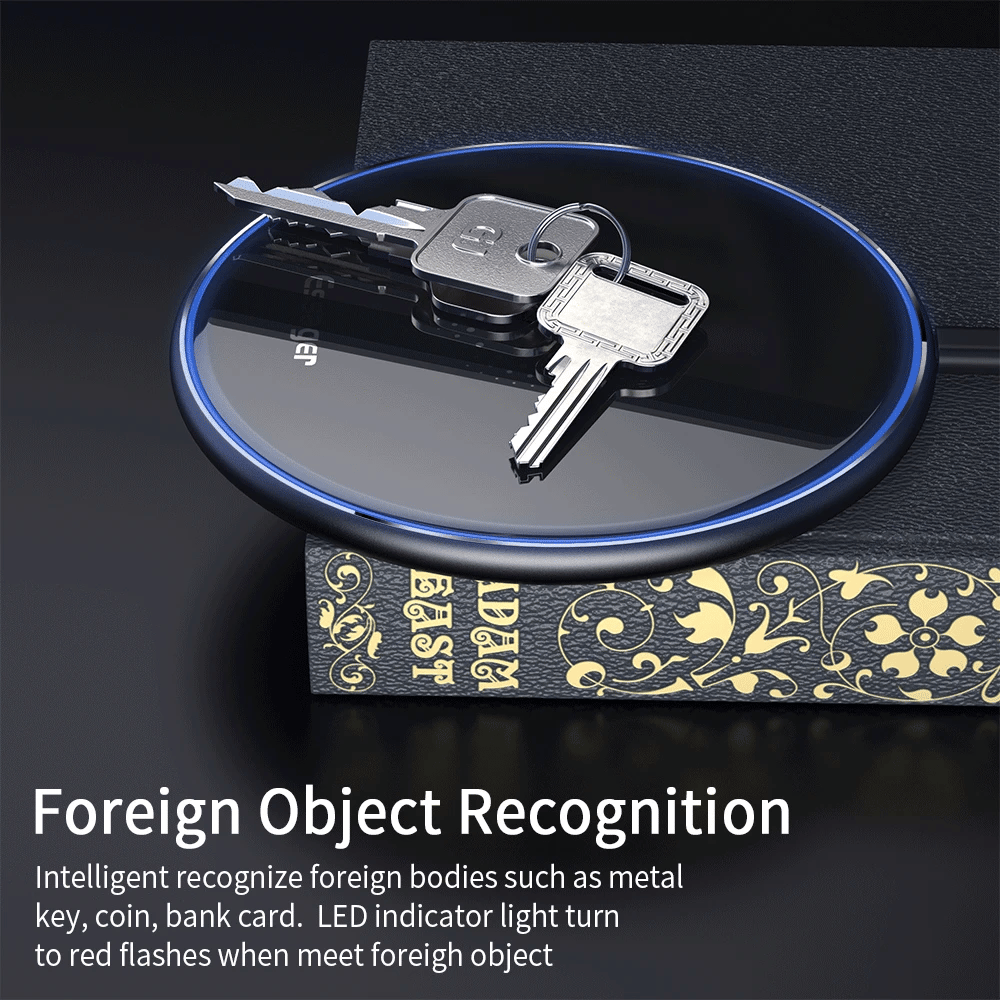 Magnetic Wireless Charging Pad - 15W charging, magnetic alignment
