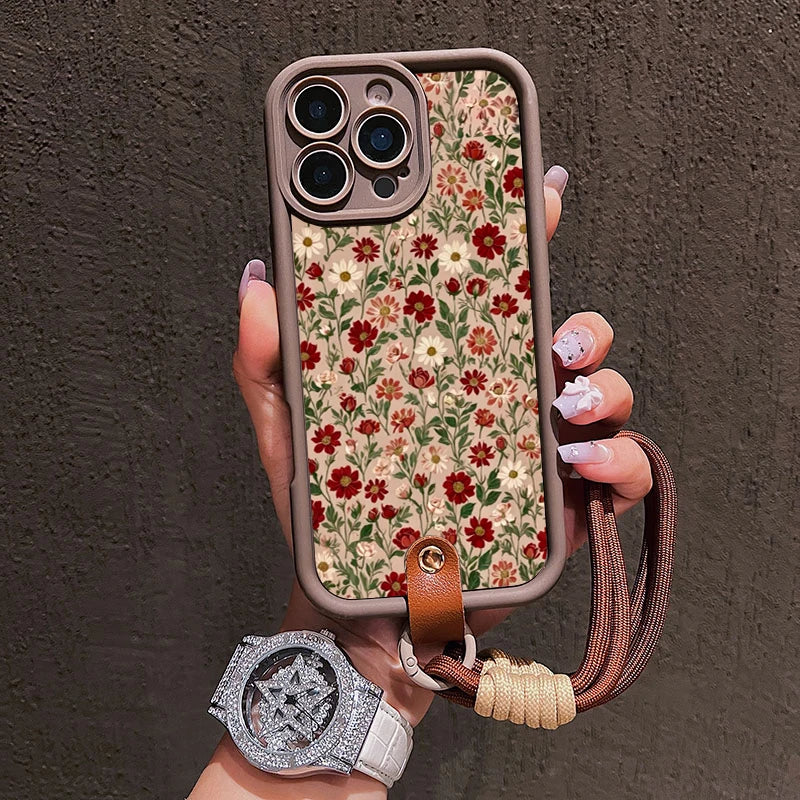 Protective Phone Case for iPhone - crossbody strap