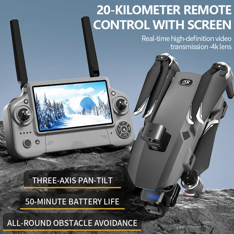 S880 Max GPS Fishing Drone - 8K Dual Camera, 5G WiFi and 3-Axis Gimbal