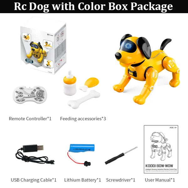 JJRC Smart RC Robot Dog - Talking, Dancing Interactive Toy