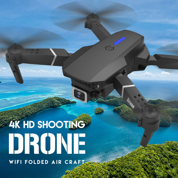 E88Pro RC Drone - 4K Wide-Angle Camera, WiFi FPV and Foldable Design