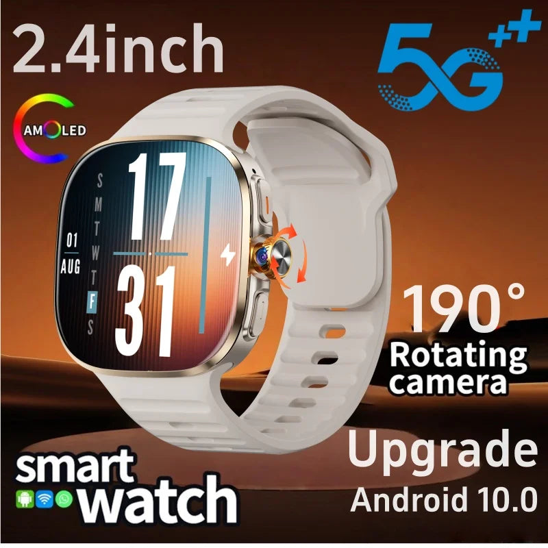 M99 AMOLED Smartwatch - 2.4" Display, Camera, WiFi, GPS and NFC