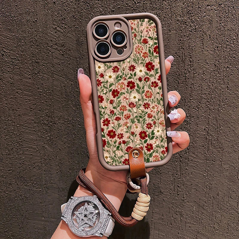Protective Phone Case for iPhone - crossbody strap