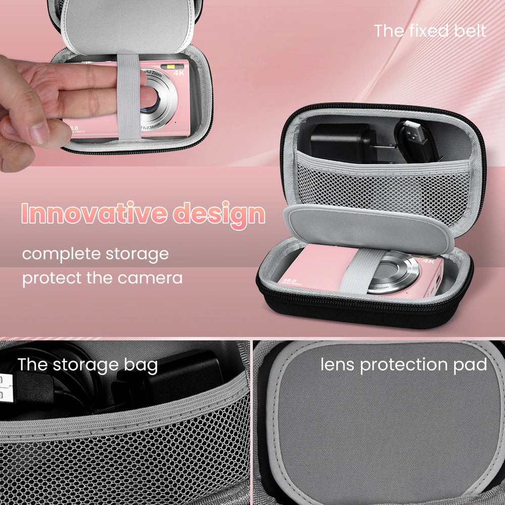 4K Autofocus Vlogging Camera - 48MP with Large Screen