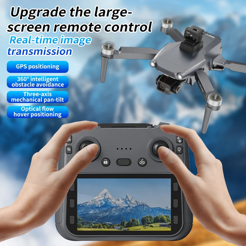 L600 Pro Max Professional Drone - 8K camera, gimbal stabilization and obstacle avoidance