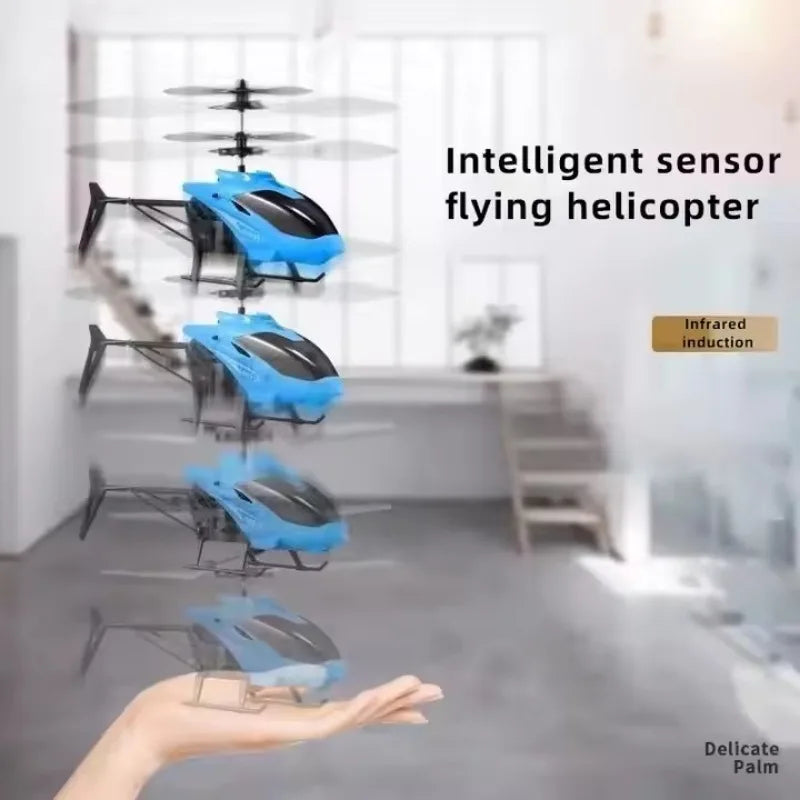 Gesture Control RC Helicopter - Infrared Flying Toy