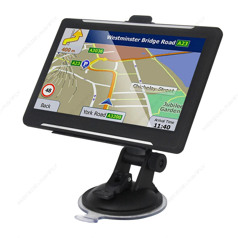 Car GPS Navigation 7" Navigator - Touch Screen, Europe Maps and TF Support