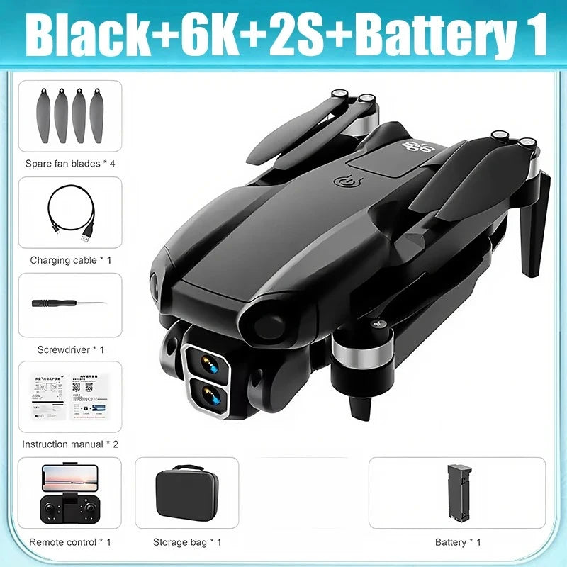 A888 Pro Drone - 4K Dual Camera and 3-Sided Obstacle Avoidance