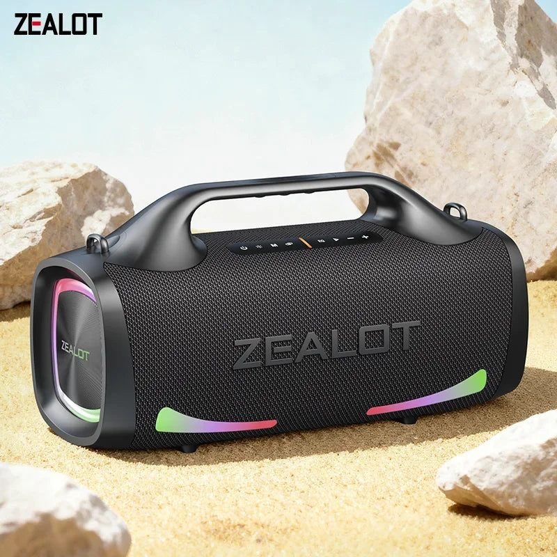 ZEALOT S79 Portable Speaker - Bluetooth 5.3 and 24-Hour Playtime