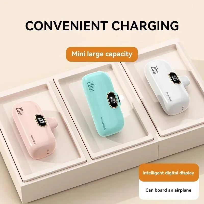 LIEI 20000mAh Power Bank - 20000mAh capacity, 20W fast charge