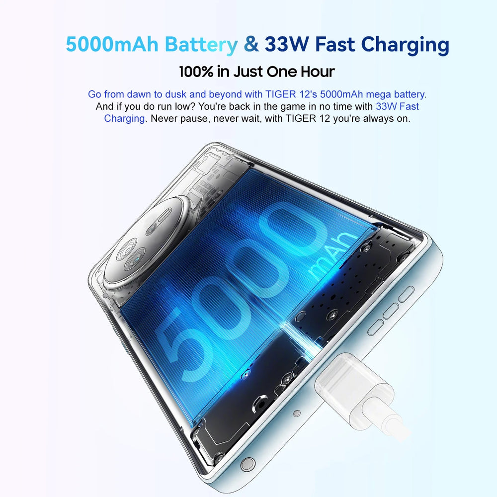 Blackview OSCAL TIGER 12 - 6.78" display, 64MP camera and 5000 battery