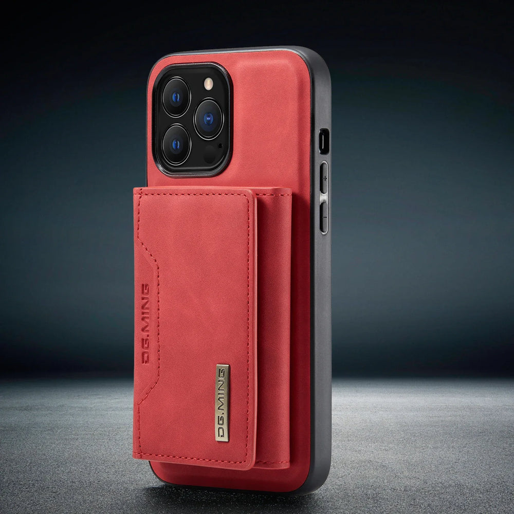 Wallet Phone Case for iPhone - magnetic hold, wallet card slots